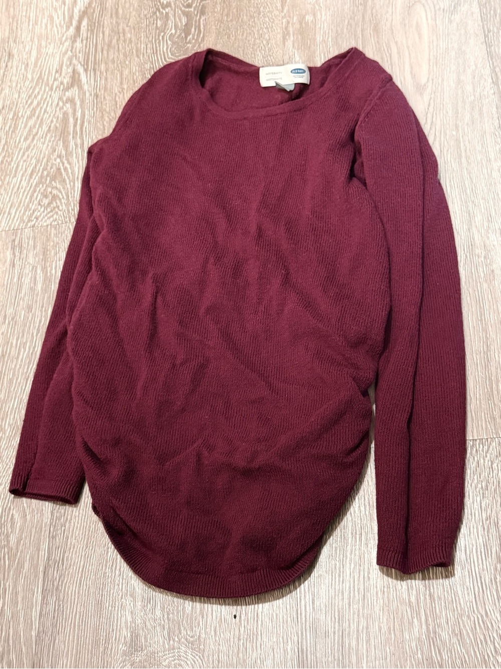 Old Navy Maternity dark berry sweater